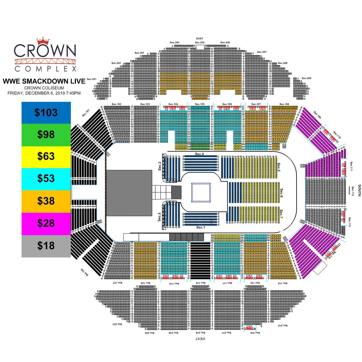 Reynolds Coliseum Seating Chart