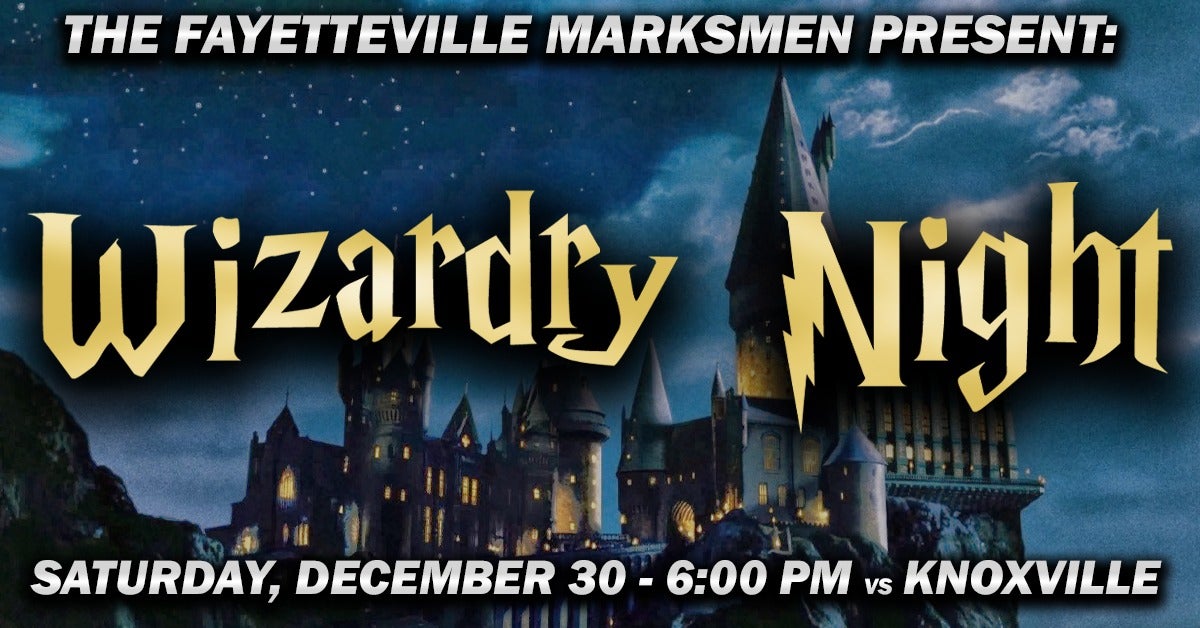 Fayetteville Marksmen vs. Knoxville - Wizardry Night | Crown Complex
