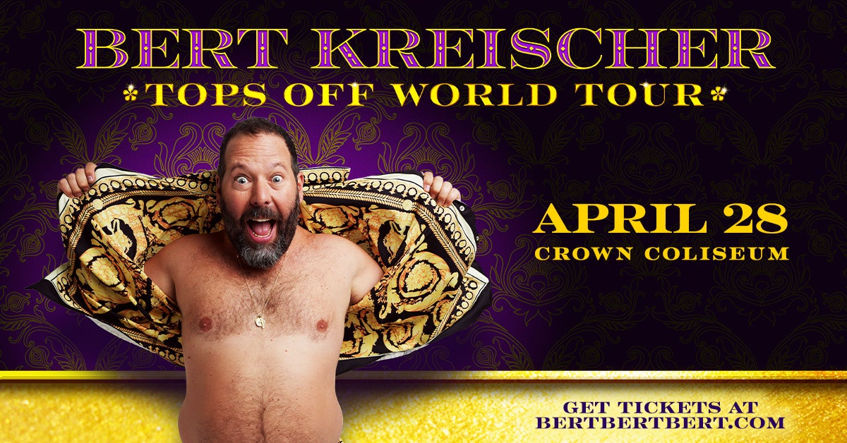 bert kreischer tops off tour support act